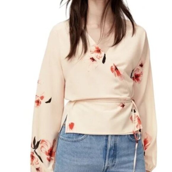 Aritzia Wilfred Lilia Blouse Green - XXS - Picture 9 of 10